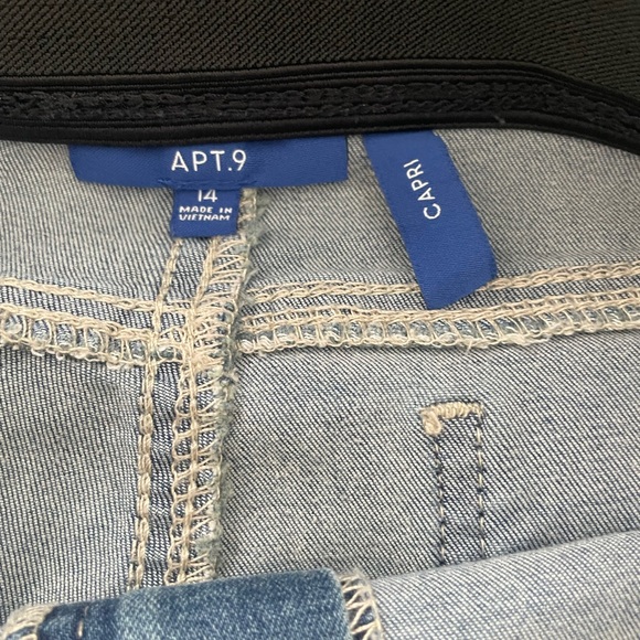 Apt. 9 Women's Ankle Jeans in Blue - Picture 12 of 12